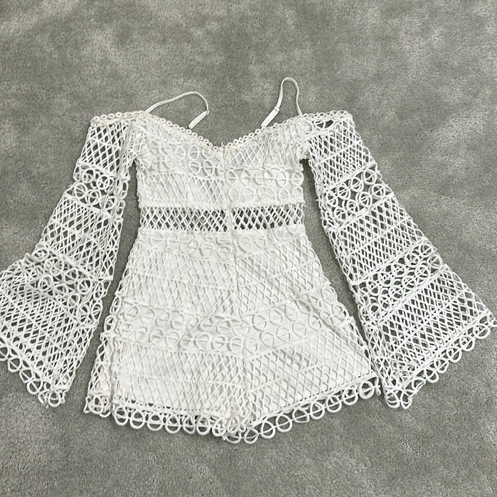 White One Piece Romper